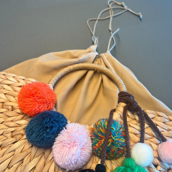 Womens Large Straw Bags Beach Tote Bag Handwoven Hobo Bag Summer Beach Bag Straw - Picture 7 of 9